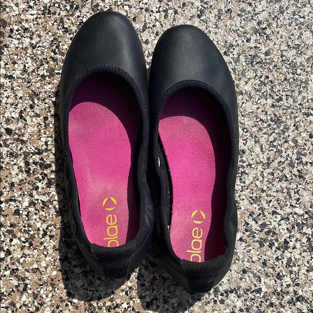 PLAE Crosby Black Ballet Flats